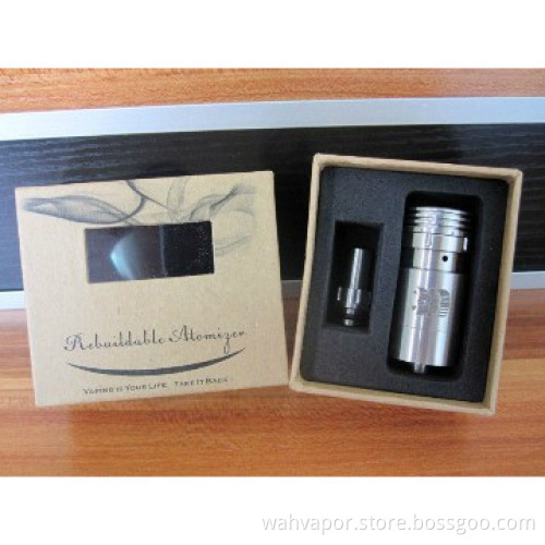 stainless steel vaporizer 3d double coil atomizer 3d atomizer